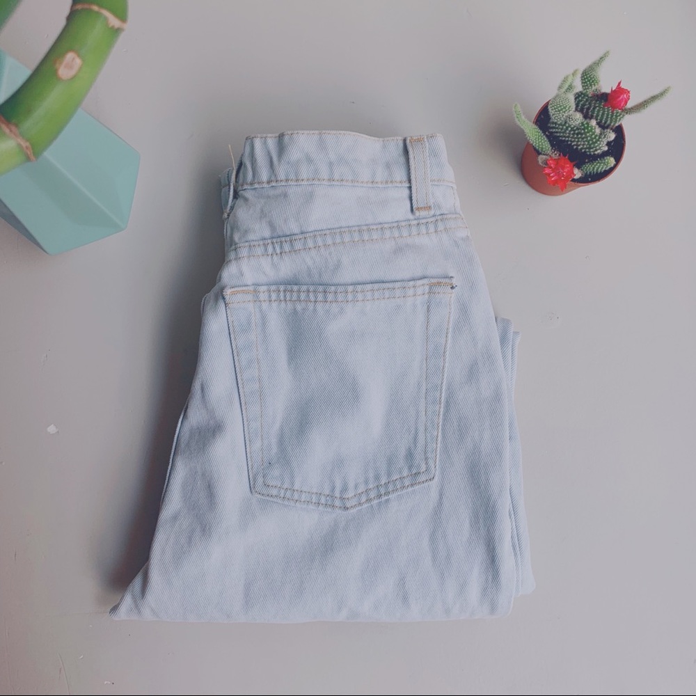 High-waist American Apparel Jeans